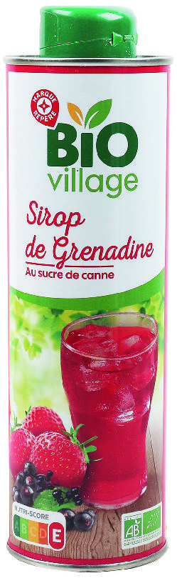 SIROP DE GRENADINE “BIO VILLAGE”