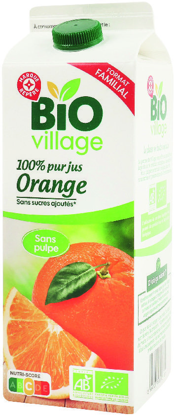 PUR JUS D’ORANGE BIO “BIO VILLAGE”