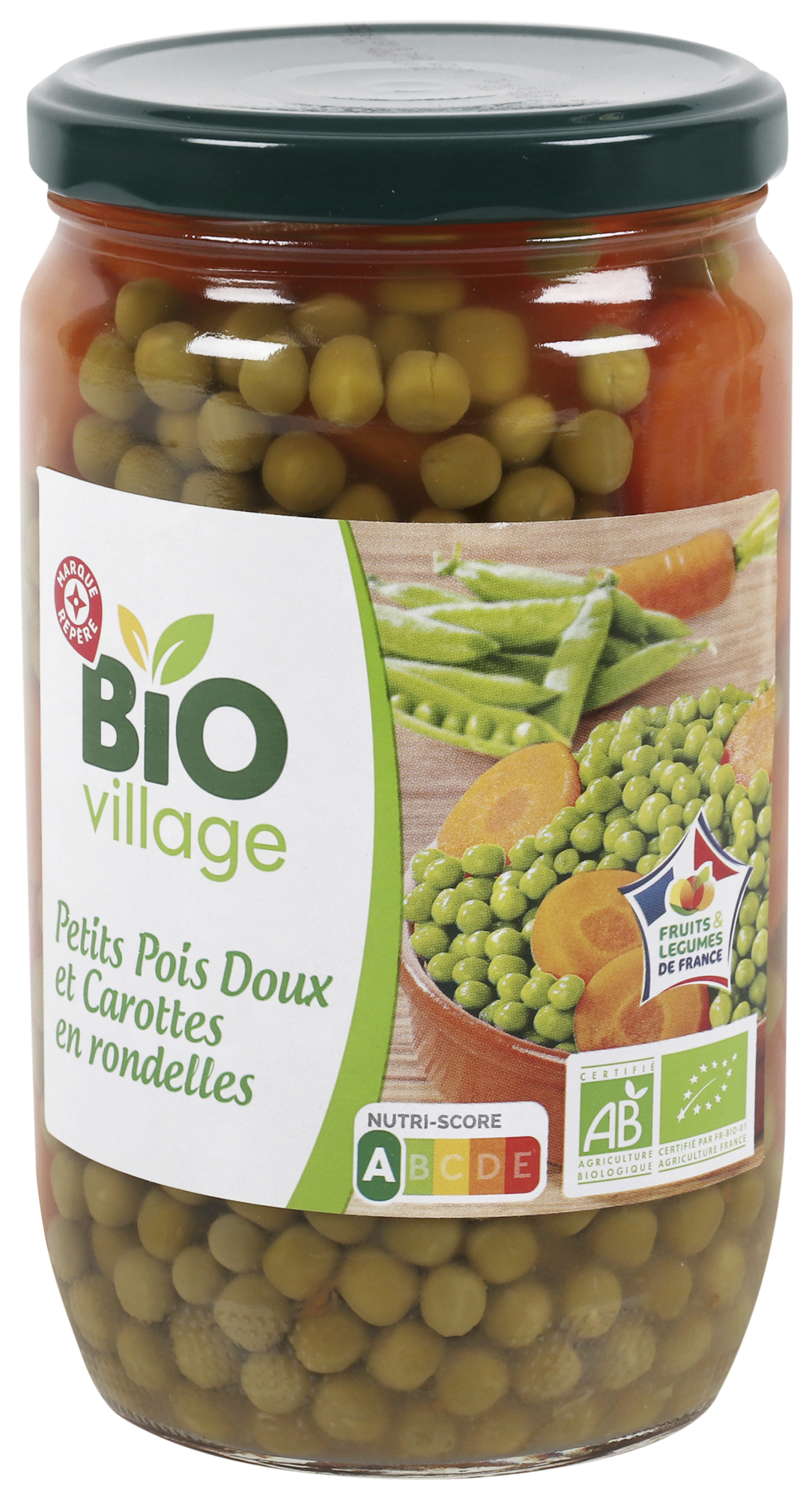 PETITS POIS CAROTTES BIO