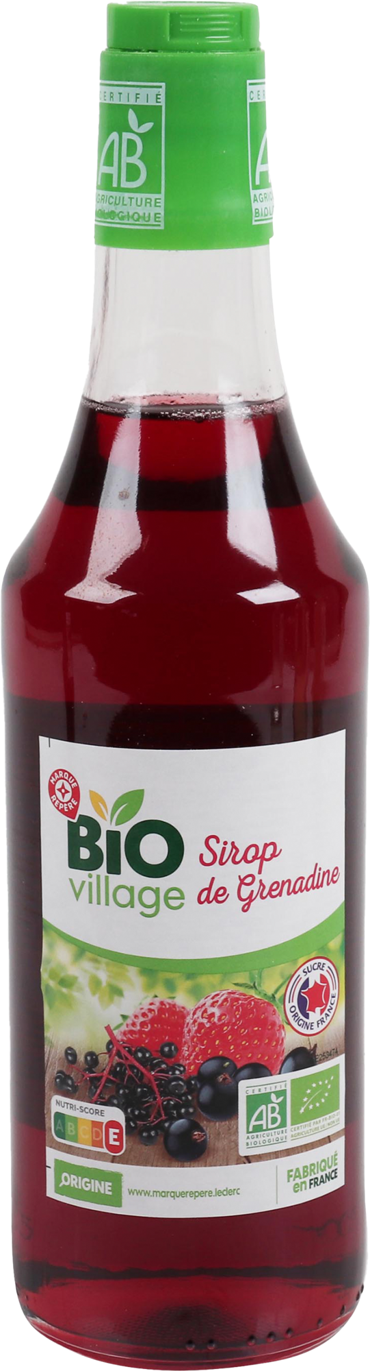 SIROP DE GRENADINE BIO