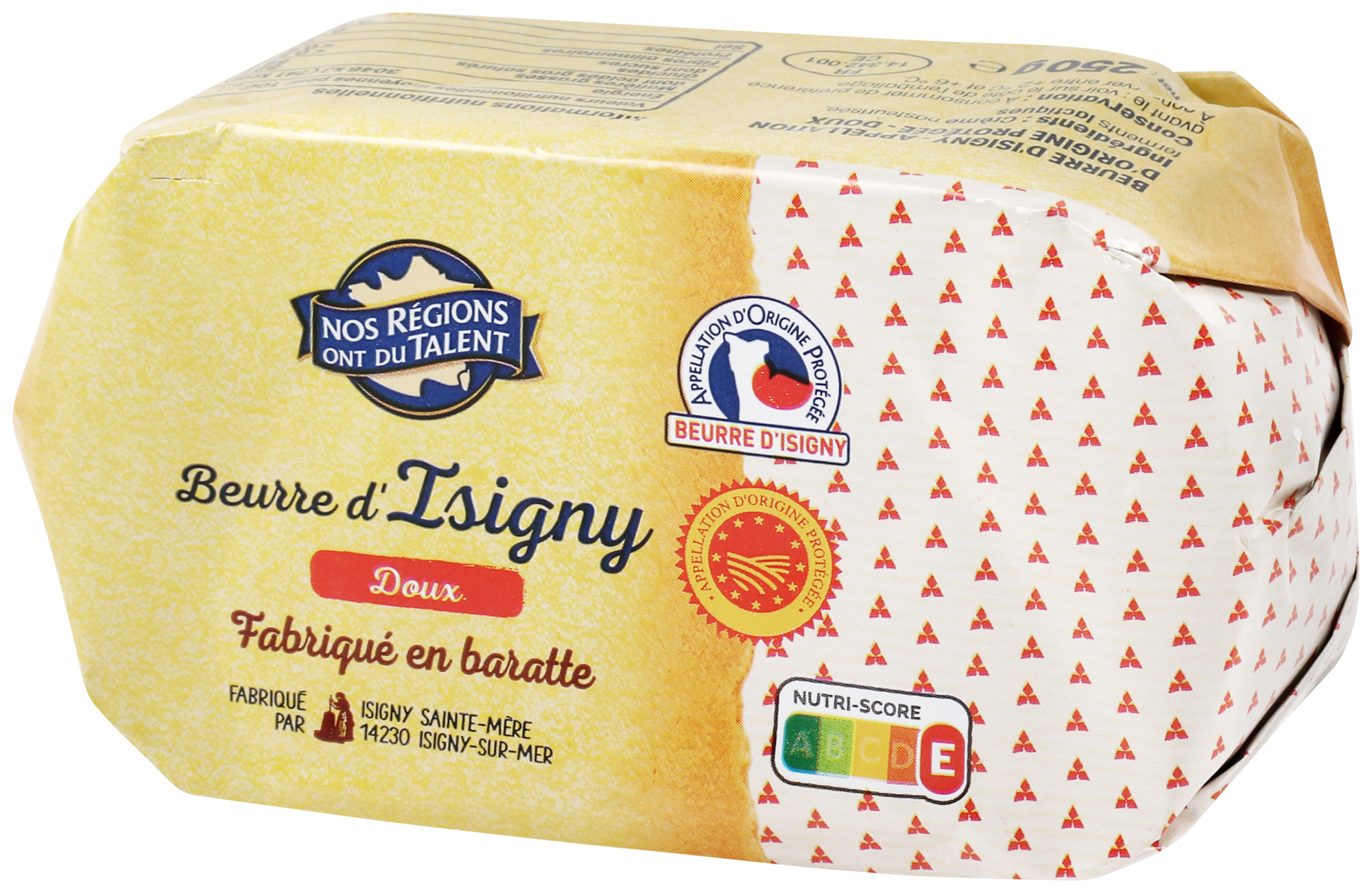 BEURRE D'ISIGNY DOUX AOP