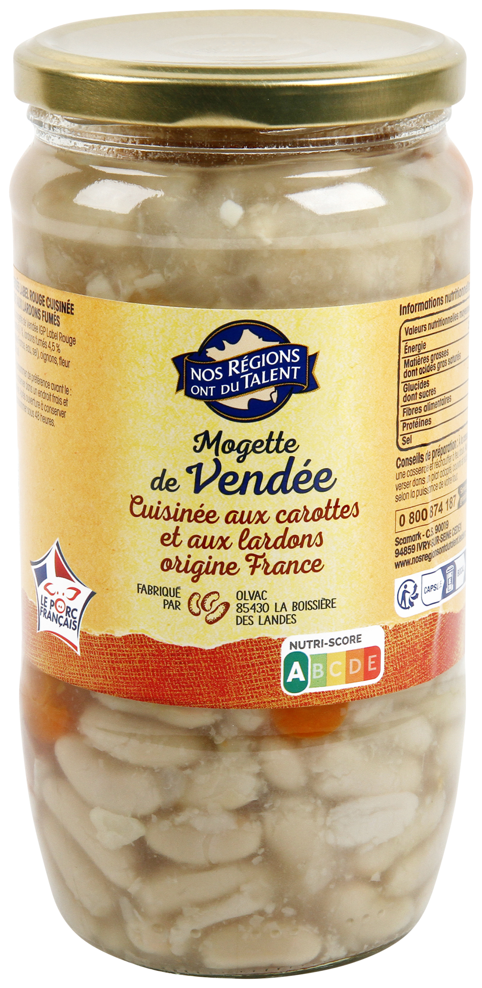 SUR LES PRODUITS DE LA GAMME PLATS CUISINÉS ET ...