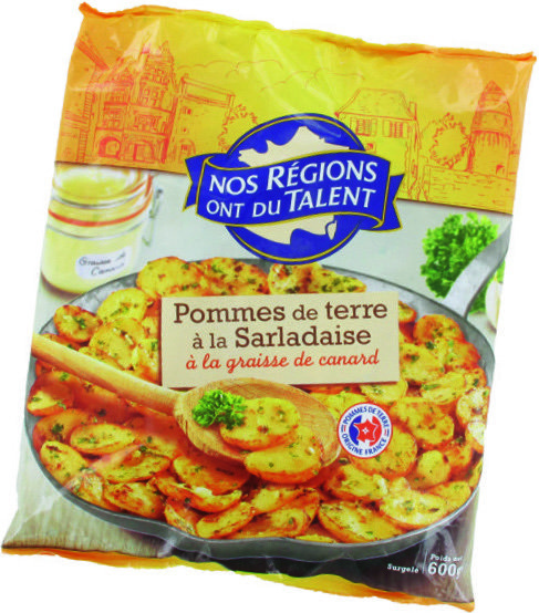  POMMES DE TERRE SARLADAISE SURGELEÉES “NOS RÉGIONS ONT DU TALENT” code EAN 3564709047393 