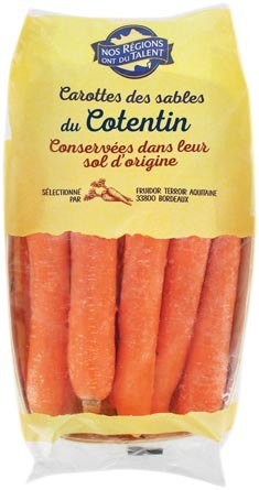  CAROTTES DES SABLES DU COTENTIN “NOS RÉGIONS ONT DU TALENT” code EAN 3564709178875 