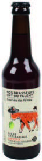  BIÈRE ARTISANALE AMBRÉE 33CL “NOS REGIONS ONT DU TALENT” code EAN 3564709183169 