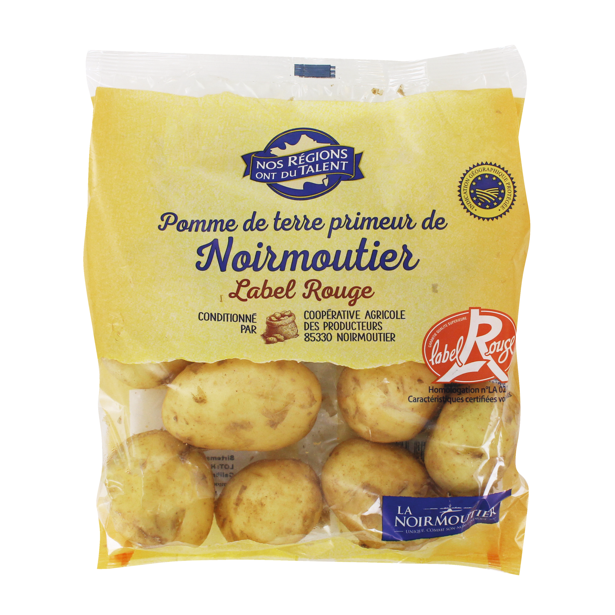 POMMES DE TERRE PRIMEUR DE NOIRMOUTIER IGP LABE...