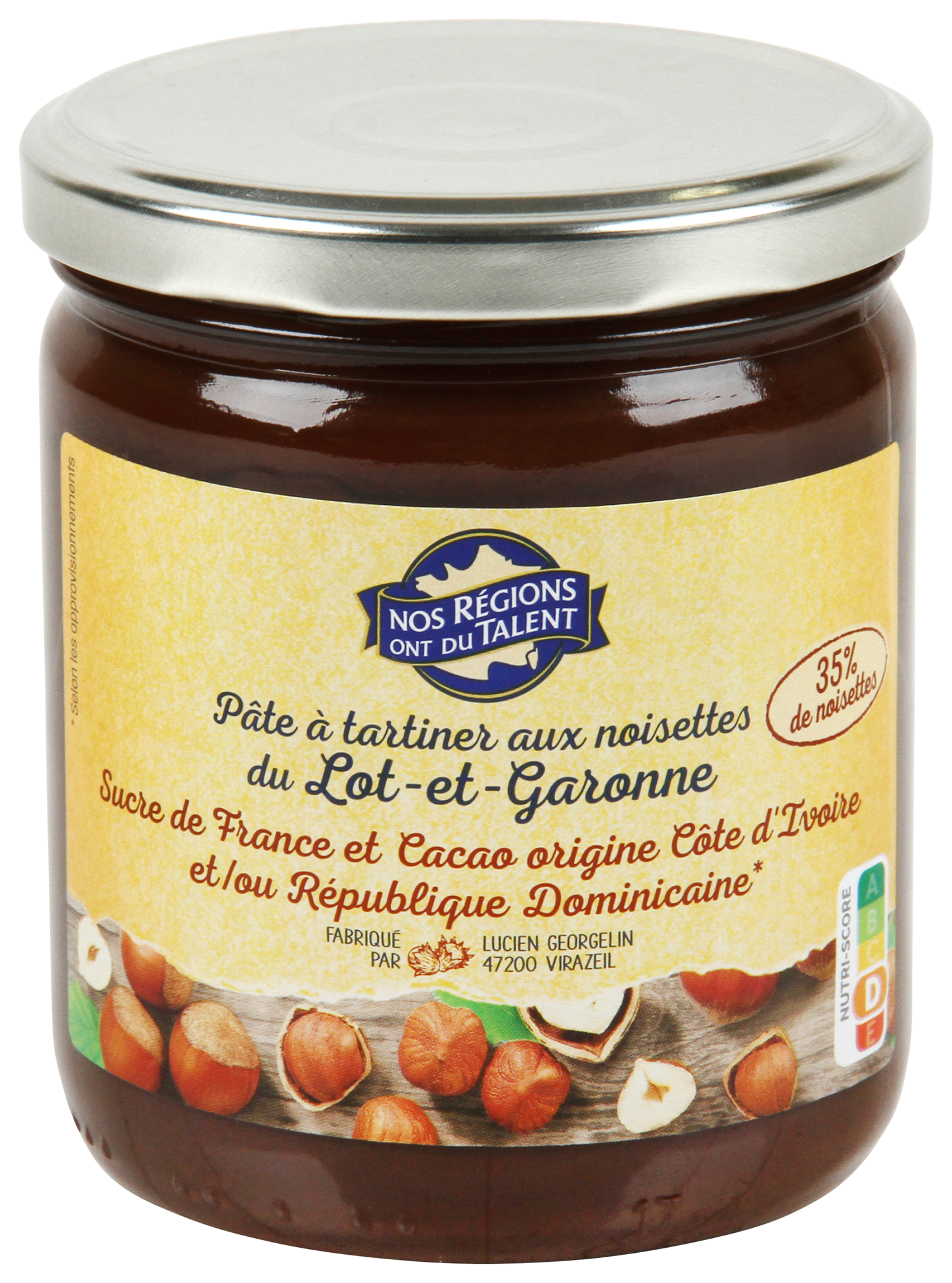 SUR LES PRODUITS DE LA GAMME TARTINABLES 