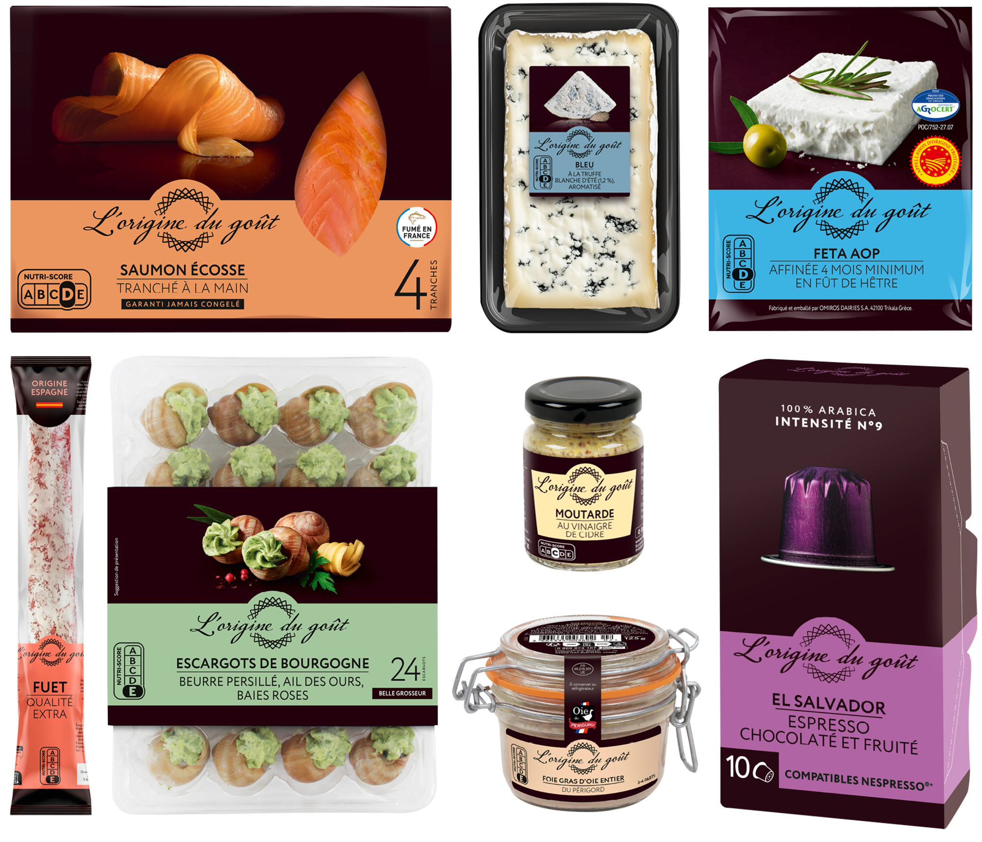 SUR LES PRODUITS DE LA GAMME