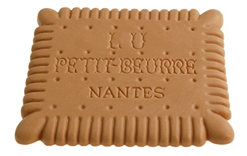French Classics Frenck Classics Dessous de verre en caoutchouc en forme de petite beurre Lu 11,5 x 10 cm 3565750025910 (3565750025910)
