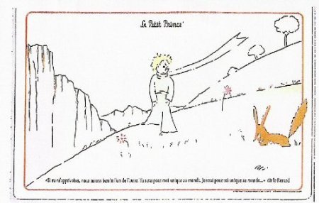 31031 le pt prince le renard set de table