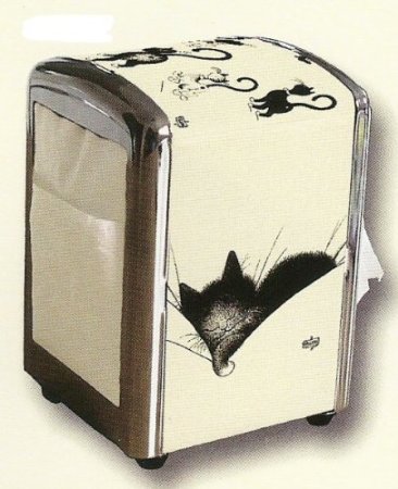 DISTRIBUTEUR DE SERVIETTES LES CHATS PAR DUBOUT...