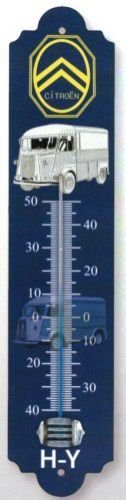 Thermometre THERMOMETRE DECO METAL PUB RETRO CITROEN CAMIONNETTE TUBE H TYPE Y code EAN 3565750211993 