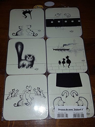 Figurine chat Dubout-plan de fuite DUB51 PARASTONE