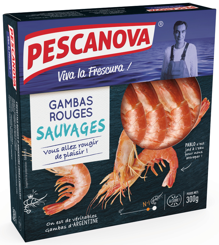 GAMBAS PLANCHA SURGELÉES ROUGES SAUVAGES PESCANOVA