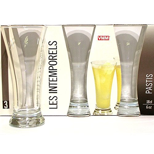 - verres à pastis 18 cl par 3 verre fond épais*