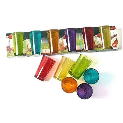 - mise en bouche verre conique couleur 10 cl pa...
