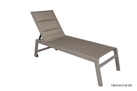 ESSENCIEL ESSENCIEL Bain de soleil - Aluminium et texaline - Taupe code EAN 3568353542983 