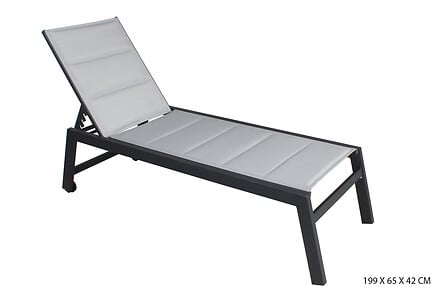 Bain de soleil Pampa - Aluminium et Texaline - ...