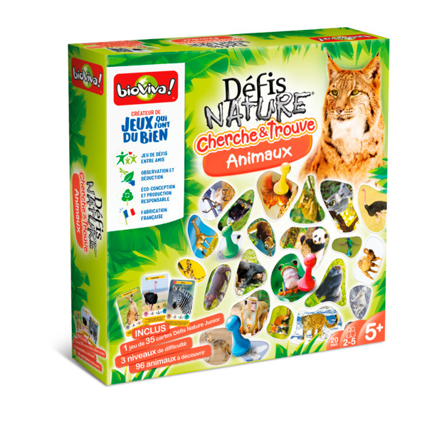 BIOVIVA Défis nature trouve l'animal 
Bioviva code EAN 3569160400626 
