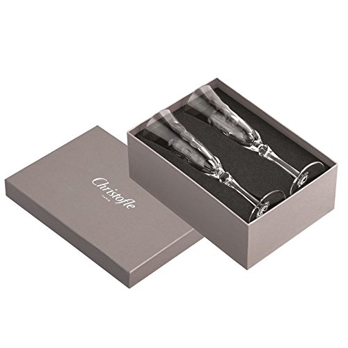 'CHRISTOFLE - Flûtes à Champagne 