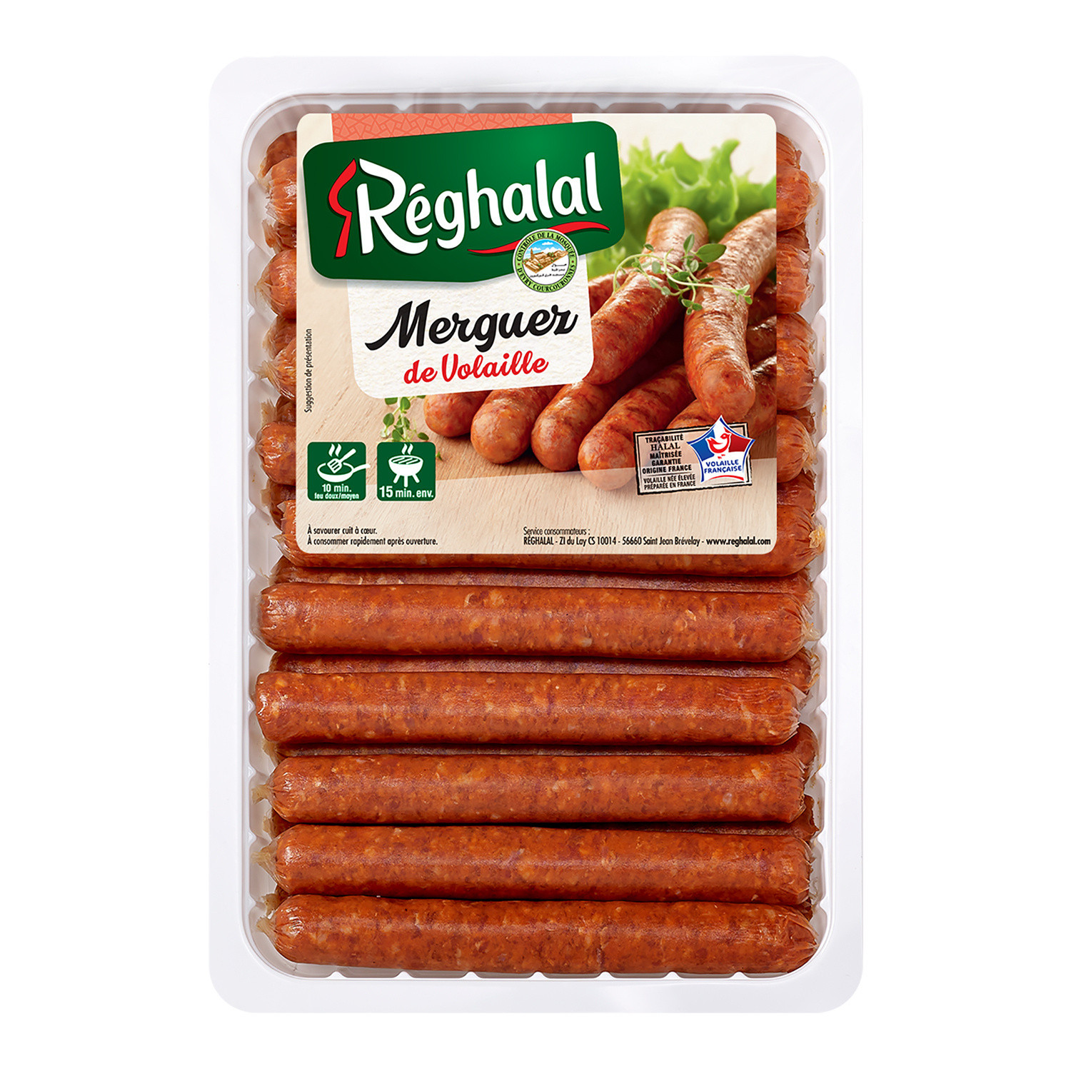 Merguez de volaille REGHALAL
