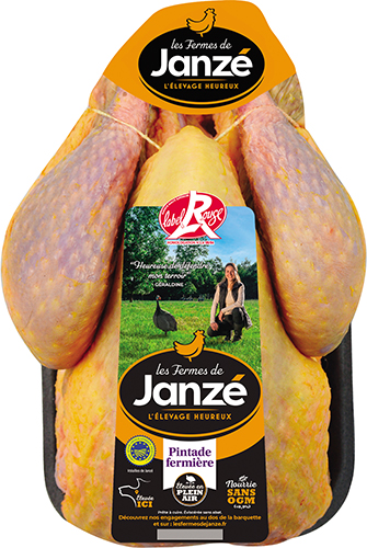 PINTADE FERMIÈRE LABEL ROUGE IGP