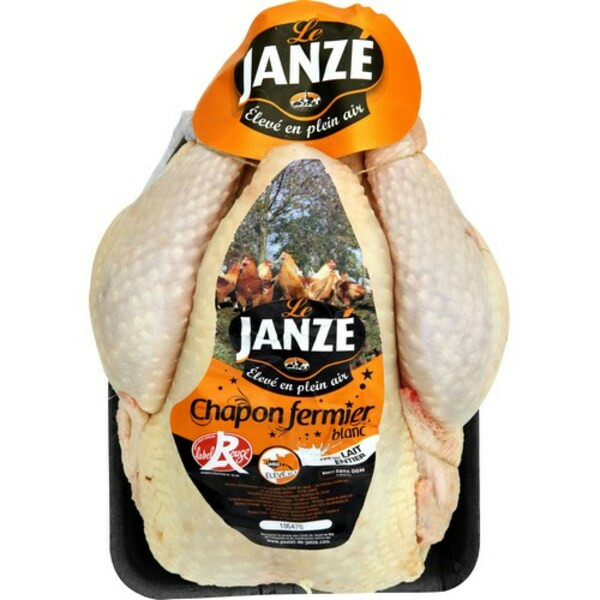 Chapon fermier Label Rouge