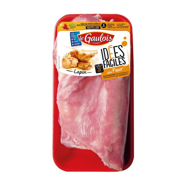 LAPIN ENTIER PRÉ-DÉCOUPÉ LE GAULOIS