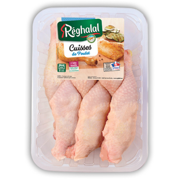 CUISSES DE POULET HALAL X6 
