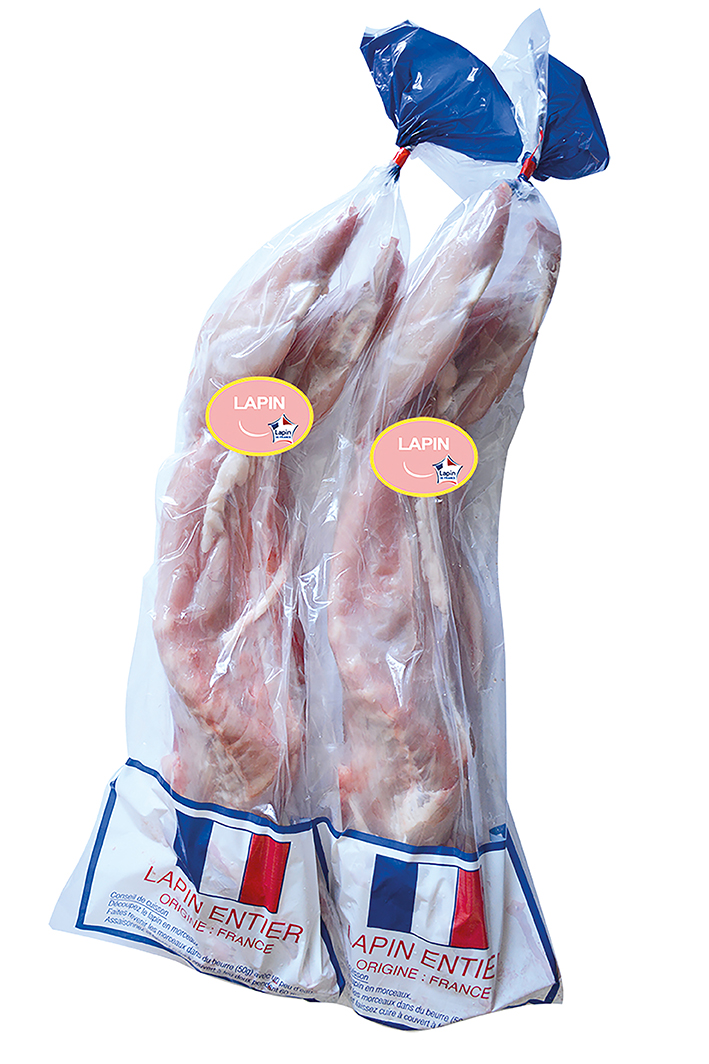 LAPINS ENTIERS SOUS FOURREAU code EAN 3571320833458 