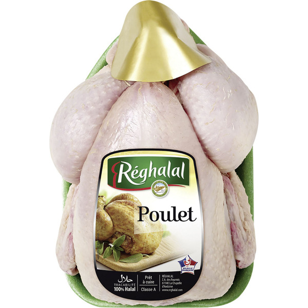 Poulet entier Halal 