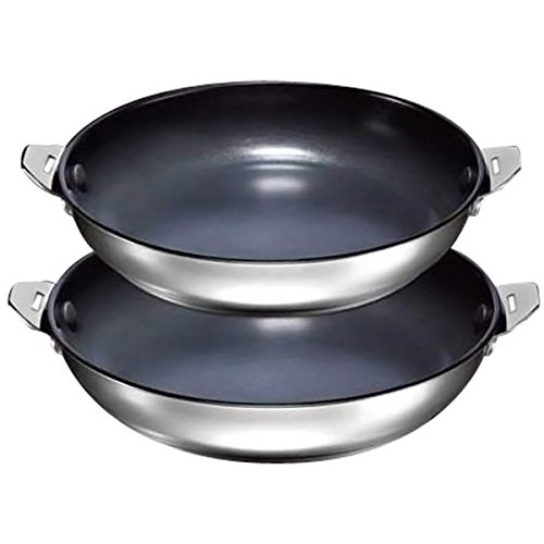 A506400 plug & play lot de 2 poêles amovibles r...