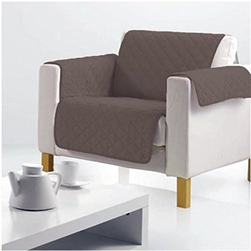 Protège fauteuil matelasse microfibre uni club ...