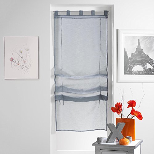 Lissea store forme droite voile sable polyester...