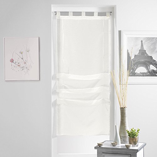 Lissea store forme droite voile sable polyester...