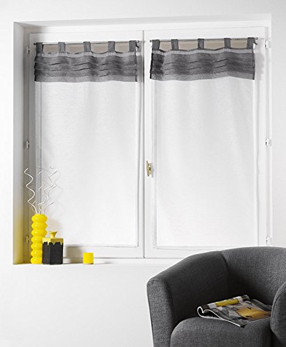 Plissea voile sable top plissé paire droite pol...