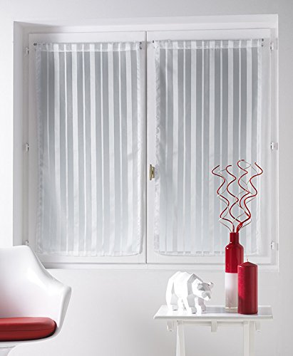 Clarity 1 voile à paire droite rayures jacquard...