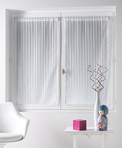 Clarity 2 voile à paire droite rayures jacquard...