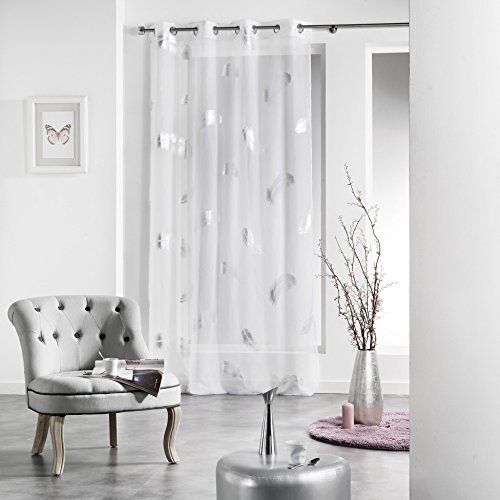 Panneau à oeillet voile imprimée - blanc