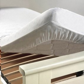 Protège matelas uni blanc