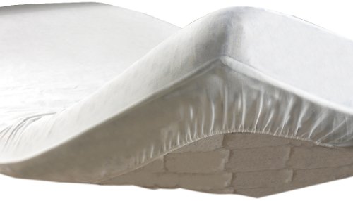 Protège matelas anti-acarien molleton uni blanc...