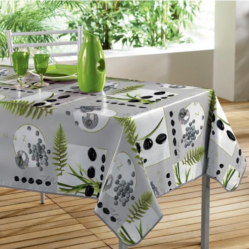 DecorLine Nappe PVC Photoprint Jardin Zen 140 x...