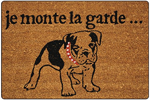 Tapis Déco Paillasson imprimé toutou coco/pvc imprimé 60 x 40 cm code EAN 3574387400540 