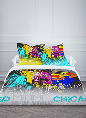 Today 015677 Enjoy Broadway Housse de Couette 2...