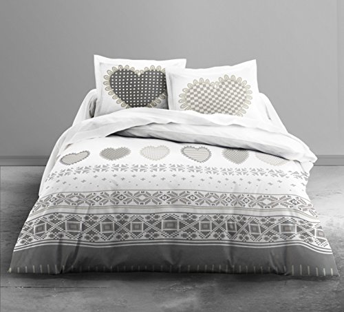 Today 015955 AVORIAZ Parure de lit avec Housse ...