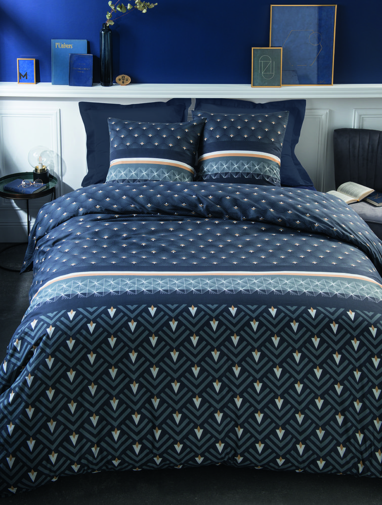 Parure De Couette Jungle Dream - 260x240 Cm + 2 Taies 63x63 Cm - Coton, Motif Gris/blanc/vert - Lavable Machine