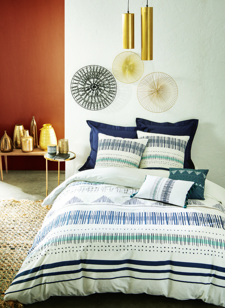 PARURE HOUSSE DE COUETTE 240 X 220 CM + 2 TAIES...