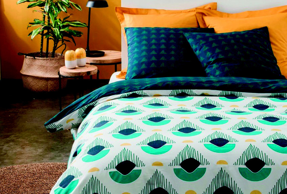 PARURE HOUSSE DE COUETTE 240X220 CM + 2 TAIES D...