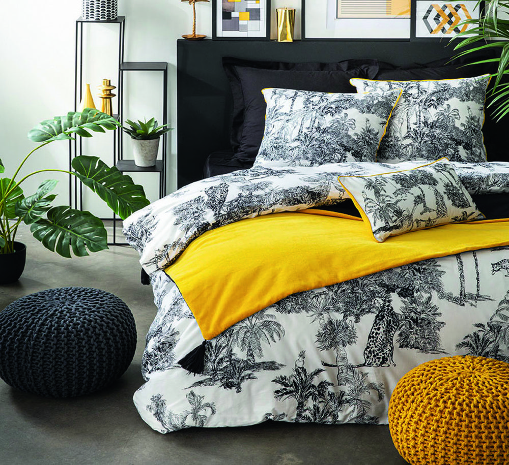 PARURE HOUSSE DE COUETTE 240 X 220 CM + 2 TAIES...