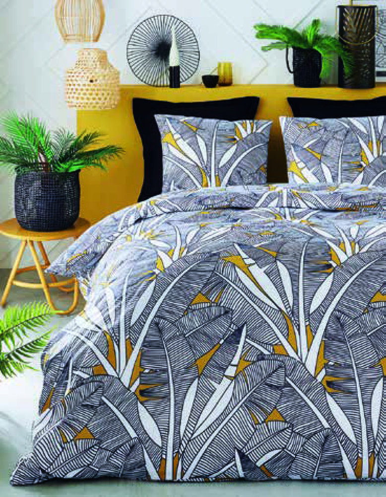 PARURE HOUSSE DE COUETTE ZIPPÉE 240 X 220 CM + ...